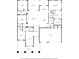 Detailed floor plan illustrating the layout and dimensions of the house at 3898 Southern Valley Loop, Brooksville, FL 34601