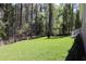 Lush backyard with beautiful green grass with plenty of trees, ideal for outdoor activities at 4676 Hickory Oak Dr, Brooksville, FL 34601
