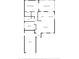 Detailed floor plan showcasing the layout of the home, including bedrooms, bathrooms, and living areas at 7332 Mako Dr, Hudson, FL 34667