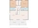 One-story home floor plan featuring a kitchen, living room, Primary bedroom, and screened porches at 7637 Hatteras Dr, Hudson, FL 34667