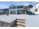 Waterfront home with pool and patio at 7637 Hatteras Dr, Hudson, FL 34667