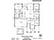 First floor plan of the Dartmouth community home in Southern Hills at 4056 Southern Valley Loop, Brooksville, FL 34601