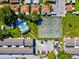 Community overview with pool and tennis courts at 1127 King Arthur Ct # 305, Dunedin, FL 34698