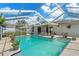 Relaxing screened pool with ample deck space at 3077 Ardenwood Dr, Spring Hill, FL 34609