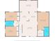 Spacious home floor plan with two bedrooms, Gathering room, kitchen, and dining area at 10221 Elgin Blvd, Spring Hill, FL 34608