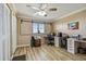 Bright home office with ample workspace and built-in storage at 1847 Shore S Dr # 614, South Pasadena, FL 33707