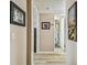 Hallway with light walls and wood-look floors at 1847 Shore S Dr # 614, South Pasadena, FL 33707
