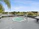 Relaxing hot tub with water view at 2424 W Tampa Bay Blvd # L-302, Tampa, FL 33607