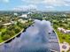 Aerial view of waterfront community and cityscape at 2424 W Tampa Bay Blvd # L-302, Tampa, FL 33607