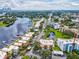 Aerial view showcasing condo building and surrounding landscape at 2424 W Tampa Bay Blvd # L-302, Tampa, FL 33607