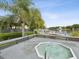 Octagonal hot tub overlooking the river at 2424 W Tampa Bay Blvd # L-302, Tampa, FL 33607