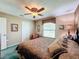 Comfortable bedroom with a double bed and plenty of closet space at 14155 Whitecap Ave, Hudson, FL 34667