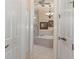 Bathroom with a large garden tub and shower at 9312 Gentle Ben Ct, Weeki Wachee, FL 34613