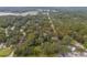 Aerial view of a rural landscape with roads and trees at 14335 Snow Memorial Hwy, Brooksville, FL 34601