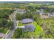 An aerial view of the community showcasing the lush landscaping and serene neighborhood at 6109 Dusk Rose Ln, Brooksville, FL 34601