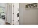 Hallway with access to bedrooms and bathrooms at 9142 Brooker Dr, New Port Richey, FL 34655