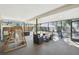 Spacious screened porch with seating area and playset at 9142 Brooker Dr, New Port Richey, FL 34655