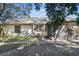 House exterior showcasing backyard, screened porch and large tree at 9142 Brooker Dr, New Port Richey, FL 34655