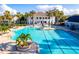 Resort-style pool with plenty of space for relaxation at 6109 Dusk Rose Ln, Brooksville, FL 34601