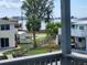 Waterfront backyard with a view of the canal and houses at 6428 Driftwood Dr, Hudson, FL 34667