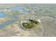 Aerial view showing property location and surrounding landscape at 8812 Camp Ln, Hudson, FL 34667