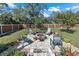 Inviting fire pit area with seating, perfect for gatherings at 12233 Pitcairn St, Brooksville, FL 34613