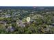 Aerial view showcasing the property and surrounding area at 12233 Pitcairn St, Brooksville, FL 34613