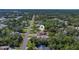 Aerial view of house and surrounding neighborhood at 12233 Pitcairn St, Brooksville, FL 34613