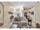 Open concept living room with high ceilings, lots of natural light, and a view of the entryway at 13215 Golf Ridge Pl, Hudson, FL 34669