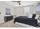 A comfortable bedroom with modern furnishings, soft lighting, and an inviting atmosphere at 6120 Marsh Trail Dr, Odessa, FL 33556