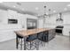 Modern kitchen with stainless steel appliances and large island at 12135 Crestridge Loop, Trinity, FL 34655
