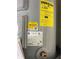 43-gallon electric water heater with energy guide sticker at 5319 Whippoorwill Dr, Holiday, FL 34690