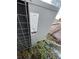 Outdoor air conditioning unit with detailed specifications at 5319 Whippoorwill Dr, Holiday, FL 34690