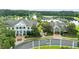Community buildings with a lake view in the background at 19364 Sheltered Hill Dr, Brooksville, FL 34601