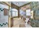 Spacious bathroom with a soaking tub and separate shower at 8704 Cypress Lakes Blvd, New Port Richey, FL 34653