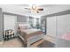Spacious bedroom with a queen bed and ample closet space at 10316 Amadeus Dr, Port Richey, FL 34668