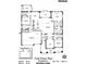 Detailed Venice floor plan, featuring 3 bedrooms, 3 baths, 3-car garage and a lanai at 6392 Summit View Dr, Brooksville, FL 34601