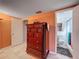 Bedroom with a crib, dresser, and double bed at 7310 Rockwood Dr, Port Richey, FL 34668