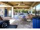 Relaxing community patio with seating at 7719 Cosme Dr # 1, Hudson, FL 34667