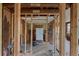 Renovation in progress: Interior view of a home's structure during reconstruction at 9305 Kiowa Dr, New Port Richey, FL 34654