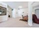 Bright hallway with a built-in desk and ample space at 11231 Belle Haven Dr, New Port Richey, FL 34654