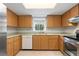 Clean and functional kitchen offering plenty of counter and cabinet space at 13080 Old Crystal River Rd, Brooksville, FL 34601