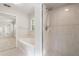 Bathroom featuring a shower and a bathtub at 13080 Old Crystal River Rd, Brooksville, FL 34601