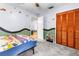 bedroom with a fun theme and lots of closet space at 13242 Little Farms Dr, Spring Hill, FL 34609