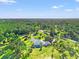 Aerial view showcasing the home's expansive lot at 14485 Switch Back Rd, Brooksville, FL 34609