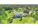 Aerial view of the house and surrounding property at 14485 Switch Back Rd, Brooksville, FL 34609