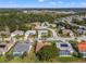 High-angle view of houses, streets, and lush green spaces at 8231 Coral Creek Loop, Hudson, FL 34667