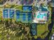 Aerial view of community amenities at 1931 Sassafras Dr, Wesley Chapel, FL 33543
