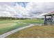 Picturesque golf course view, complete with manicured greens and scenic landscaping at 2293 Dog Leg Ct, Brooksville, FL 34604