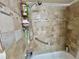 Shower/tub combo with tiled walls at 427 Windrush Bay Dr # 427, Tarpon Springs, FL 34689